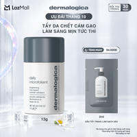Tẩy da chết cám gạo dermalogica daily microfoliant 13g làm sáng mịn dành cho mọi loại da