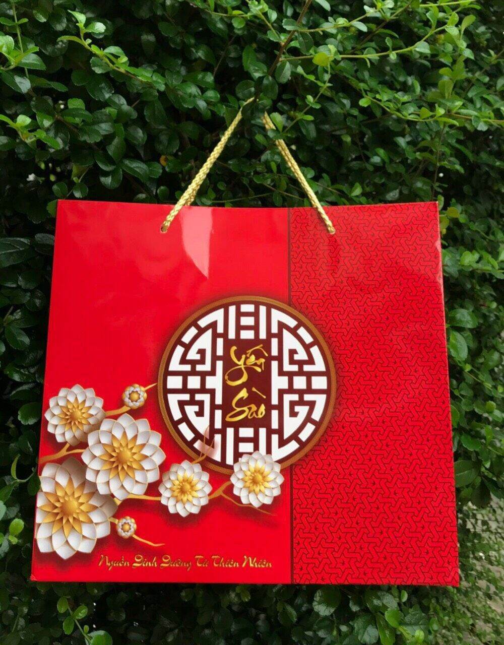 TÚI GIẤY ĐỰNG YẾN SÀO 50gr (KHÔNG ÉP KIM)