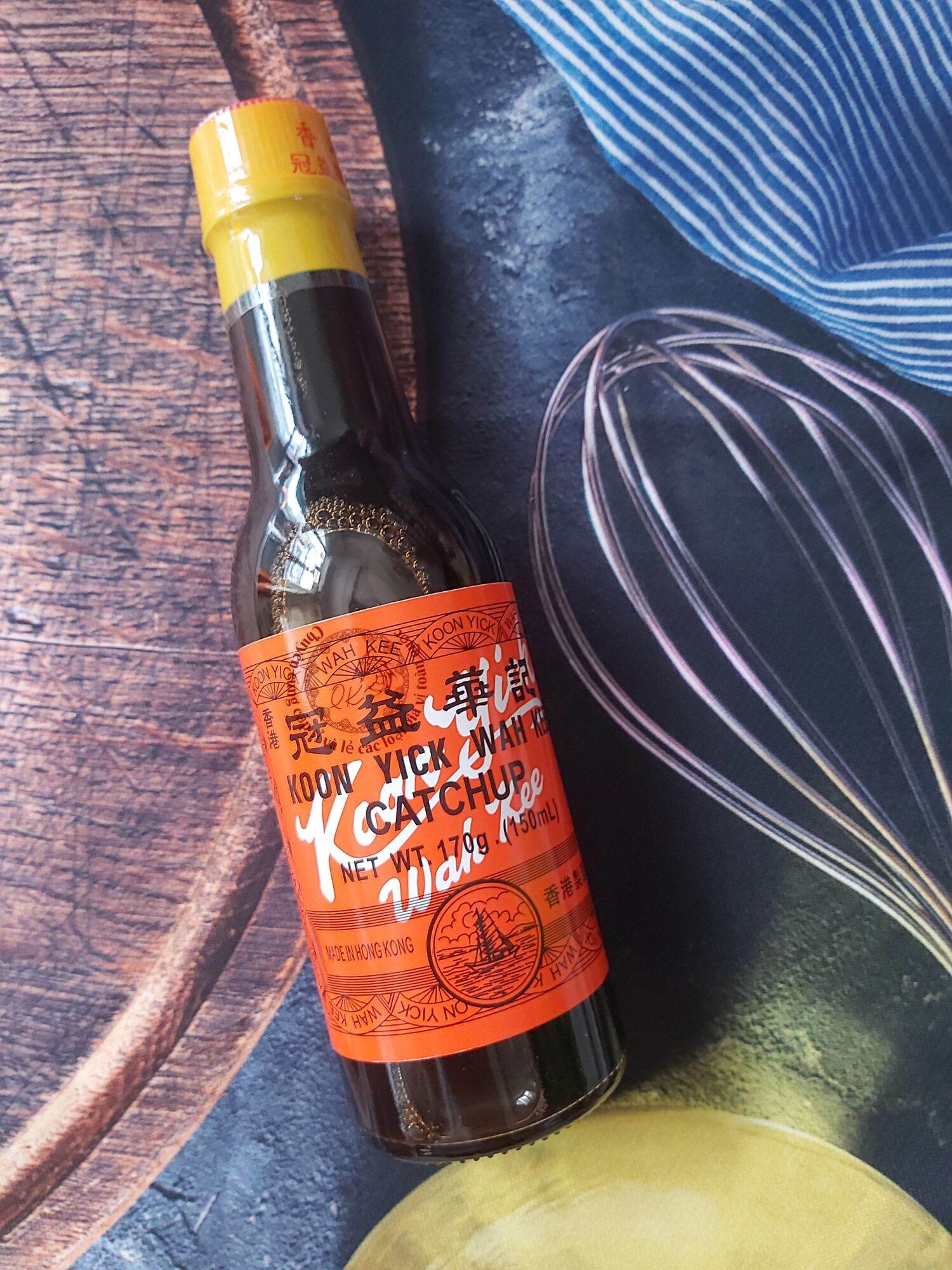 Dấm đỏ catchup koon yick wah kee 150ml - dấm đỏ hongkong