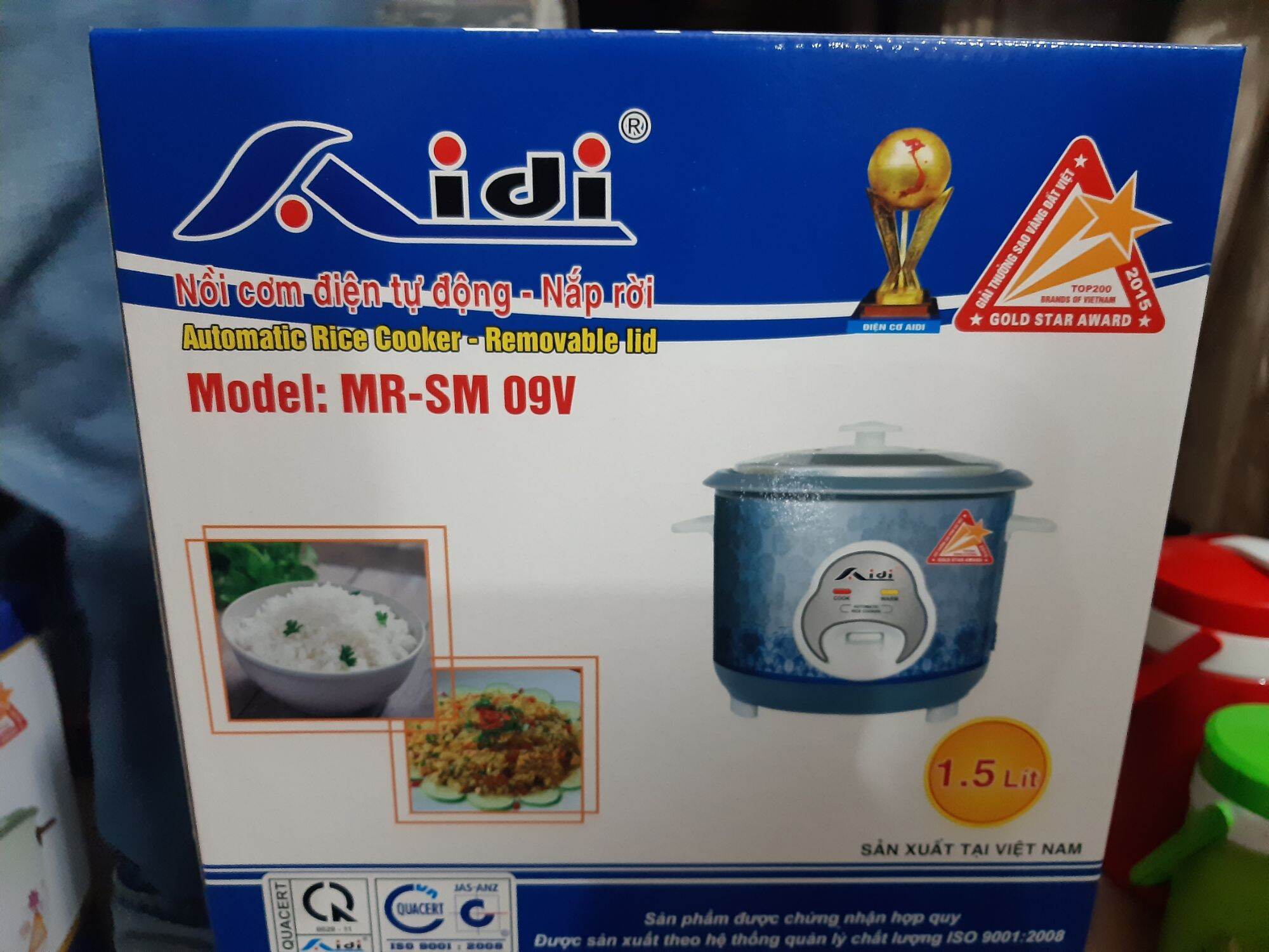 Nồi Cơm Điện AiDi 1.5L