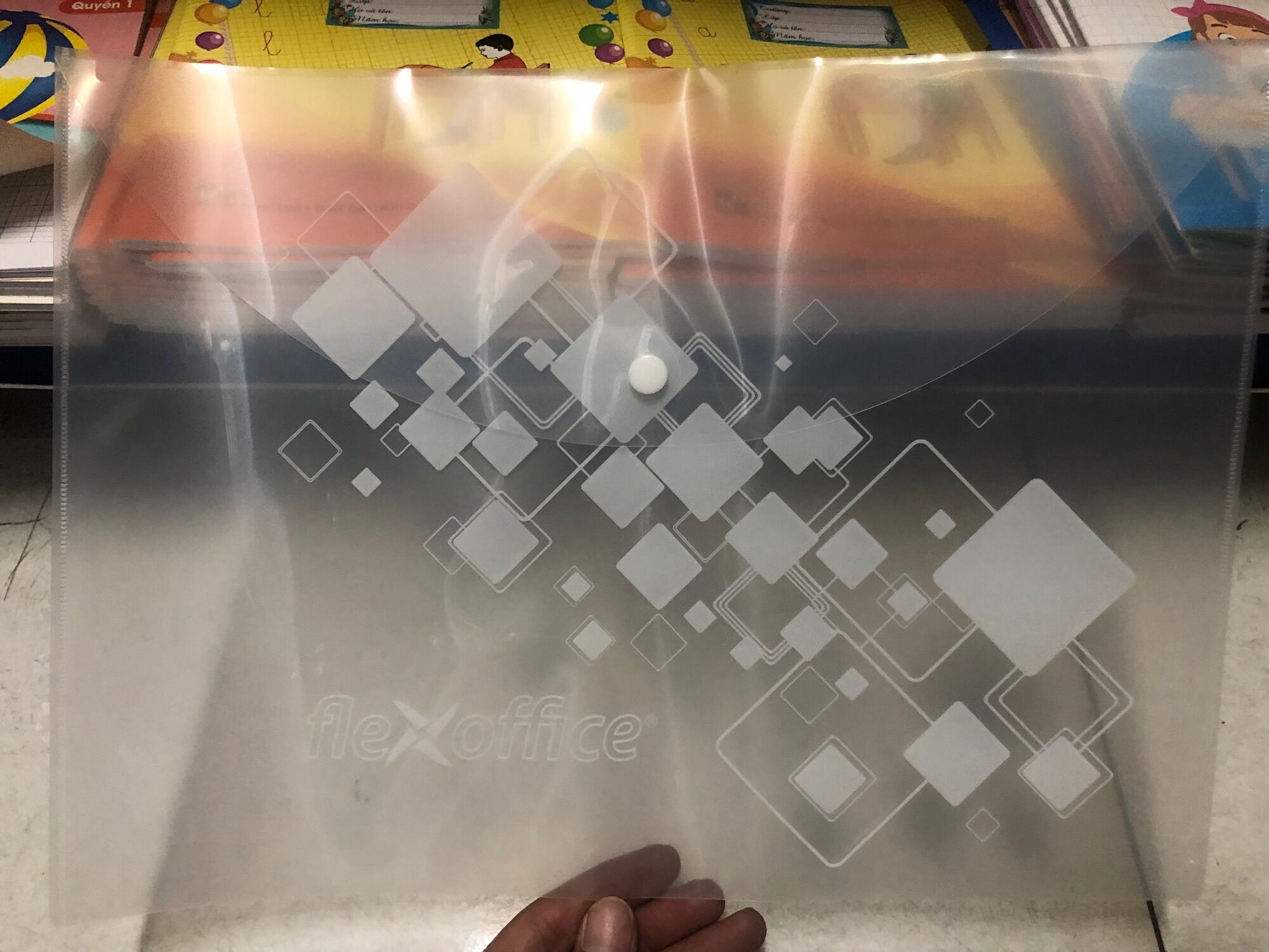 Túi clear bag dày