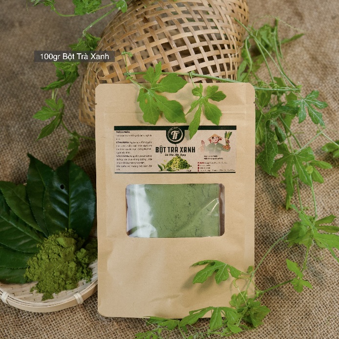 COMBO 100G BỘT CÁM GẠO + 100G TINH BỘT NGHỆ + 100G BỘT TRÀ XANH ( TẶNG 1 BỘ DỤNG CỤ ĐẮP MẶT)