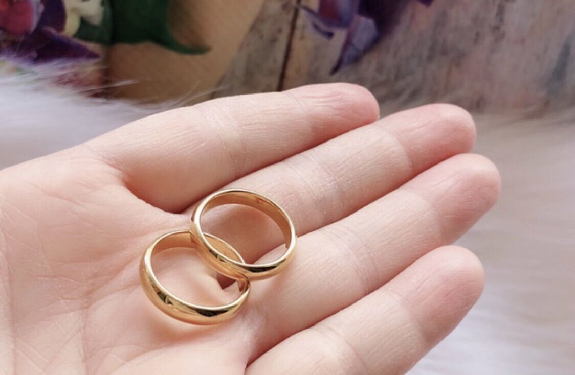 Nhẫn trơn cao cấp mạ vàng 18k loại 1 chỉ ,2 chỉ,5 chỉ