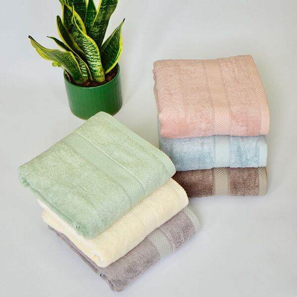 Khăn tắm, gội sợi tre cao cấp 35x80, 100% chất liệu sợi Sồi thiên nhiên, sợi cao cấp an toàn lành tính