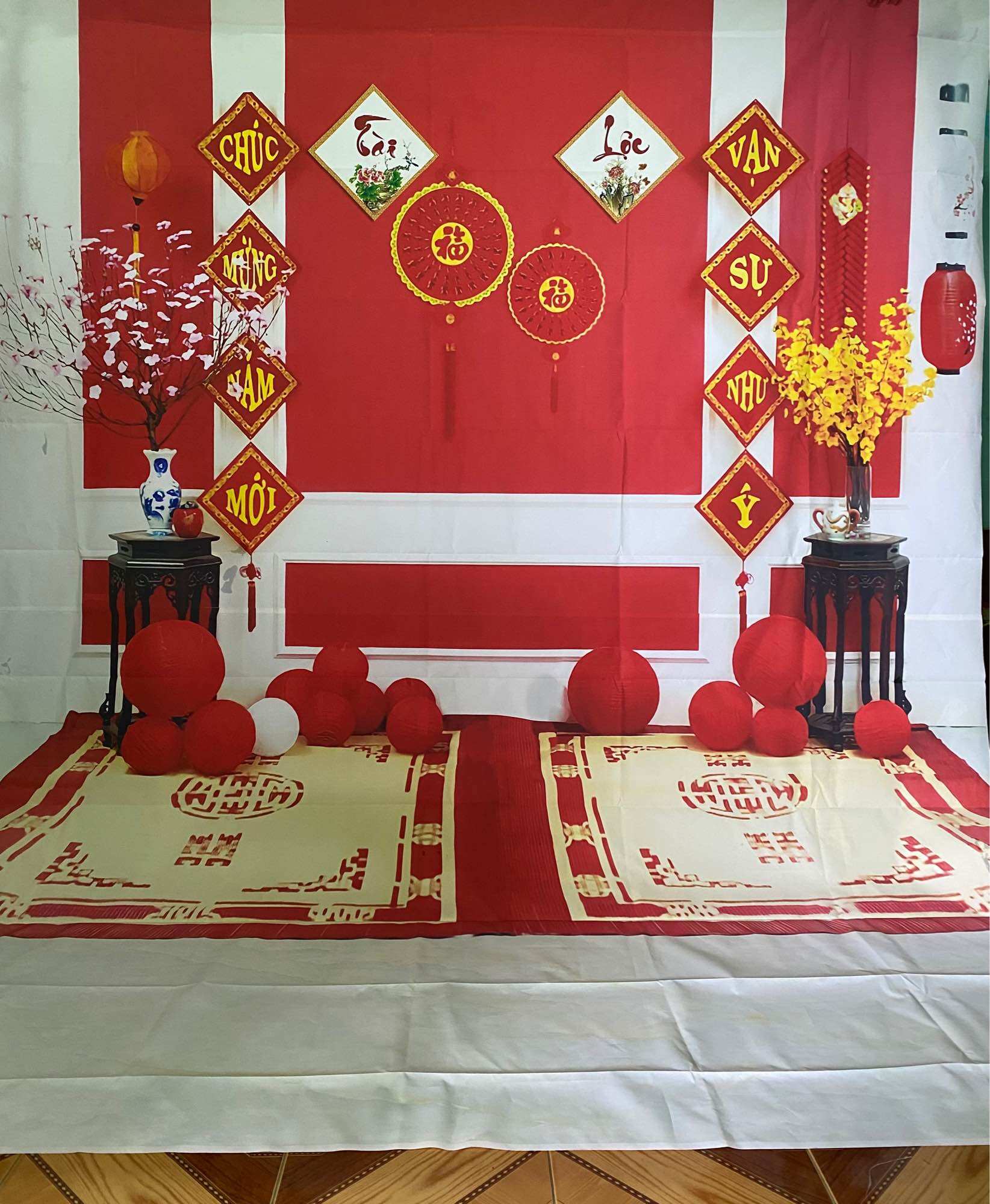 Phông nền chụp ảnh Tài Lộc 2m x 2,5m