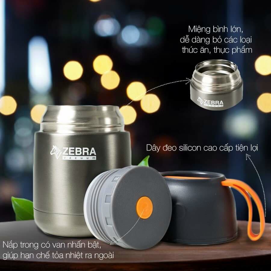 [HCM]CAMEN ZEBRA GIỮ NHIỆT 650ML - 123006