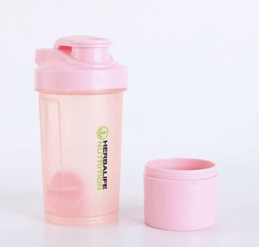 Bình lắc 2 ngăn 500ml HBL siêu tiện lợi