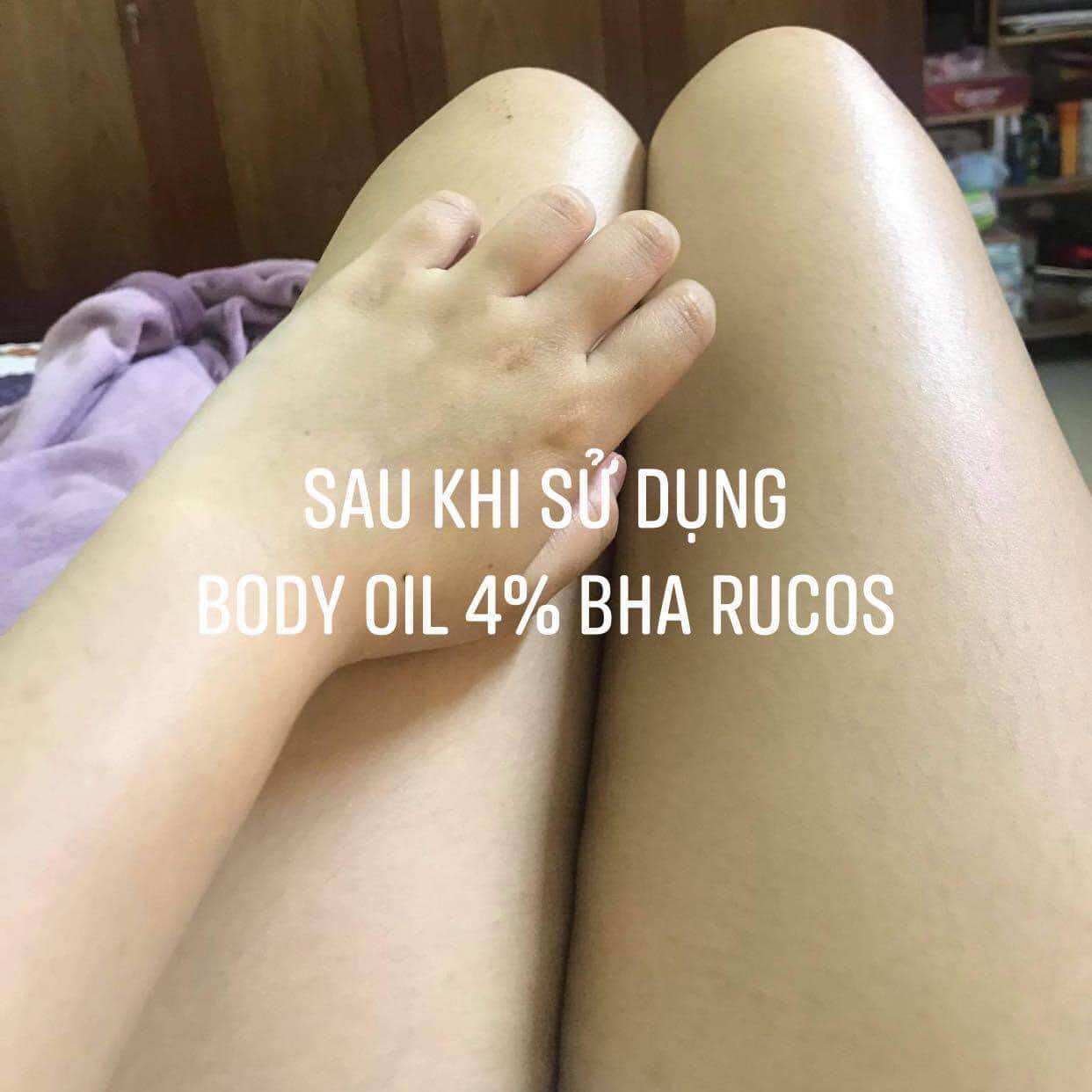 DẦU DƯỠNG DA BODY 4% BHA RUCOS
