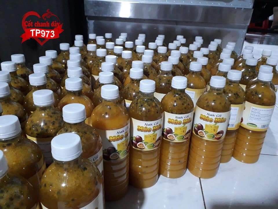 Nước cốt chanh dây Đà Lạt chai 1lit