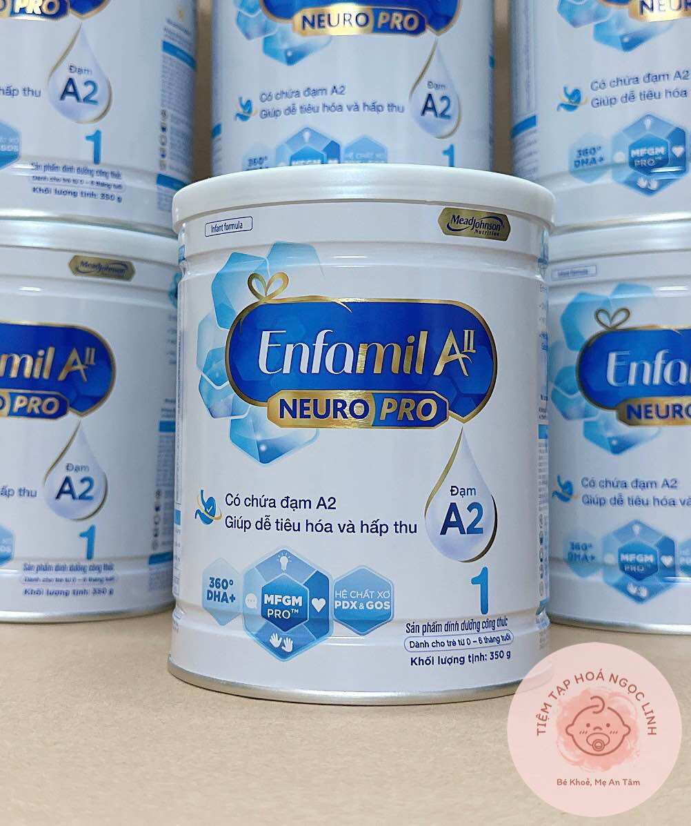 Sữa bột ENFAMIL A2 NEURO PRO 1 (0-6 tháng tuổi) 350g