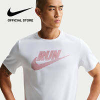 [HÀNG MỚI VỀ] Áo thun tay ngắn Nam Nike Miler Men's Dri-FIT UV Protection Short-Sleeve Running Top - WHITE