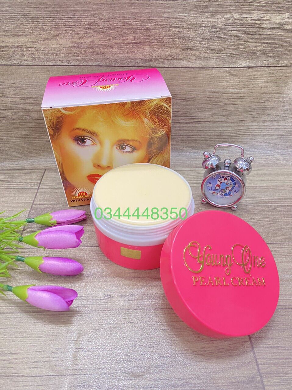 kem cô gái tóc xù Young One Thái Lan 50g