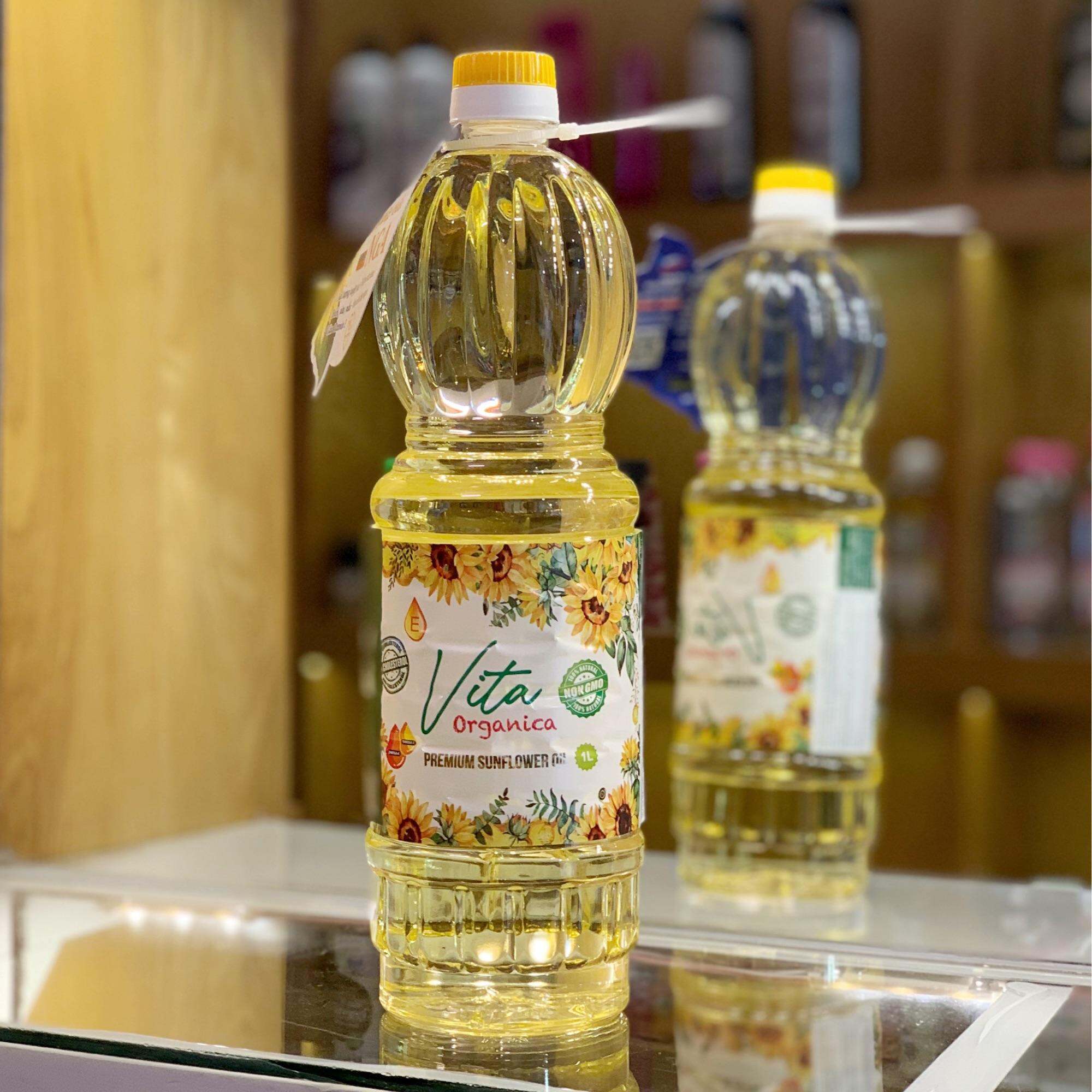 Dầu hướng dương Nga Vita Organic Non GMO/1000ml