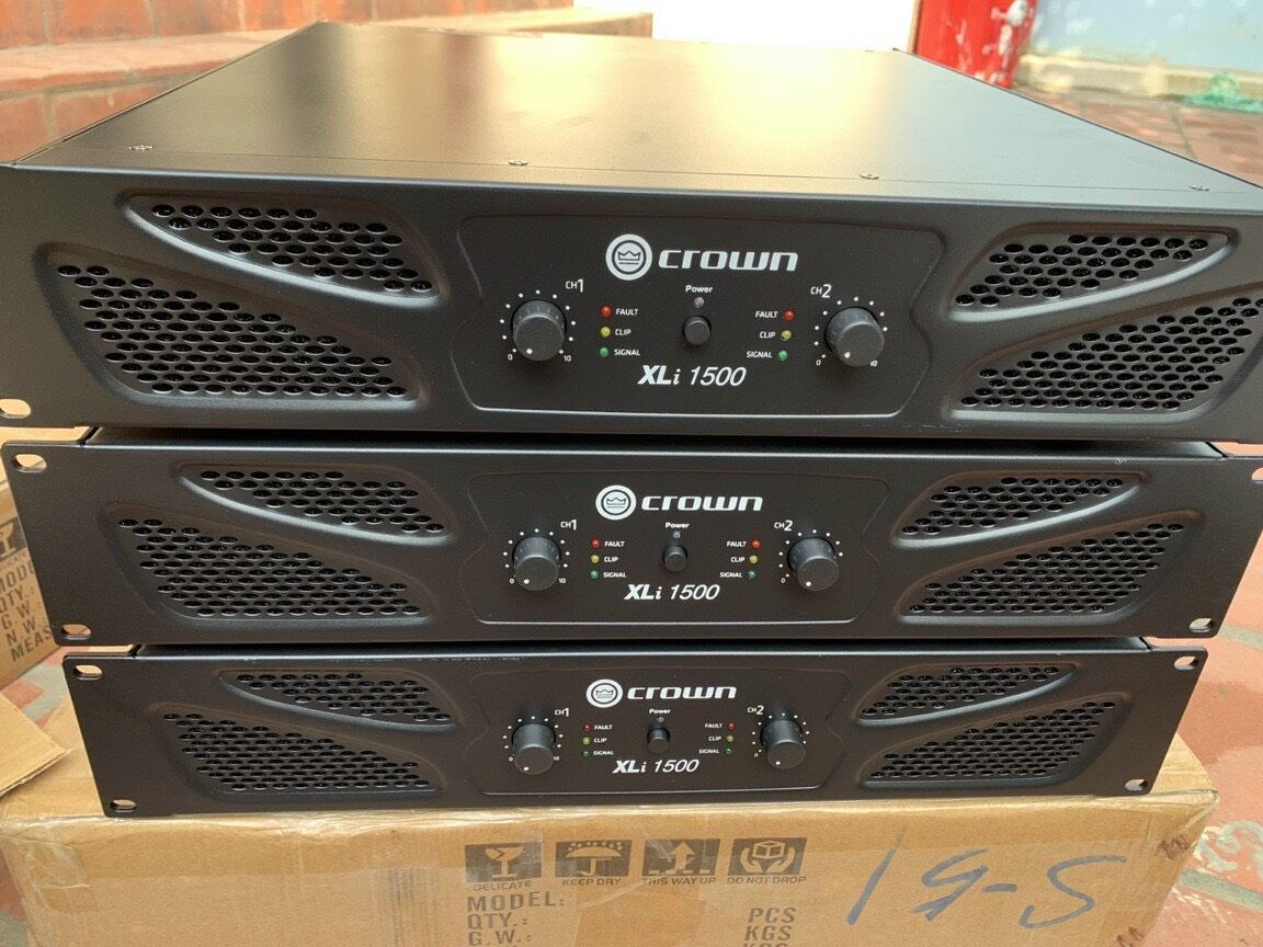 Công suất âm thanh crown xi 1500