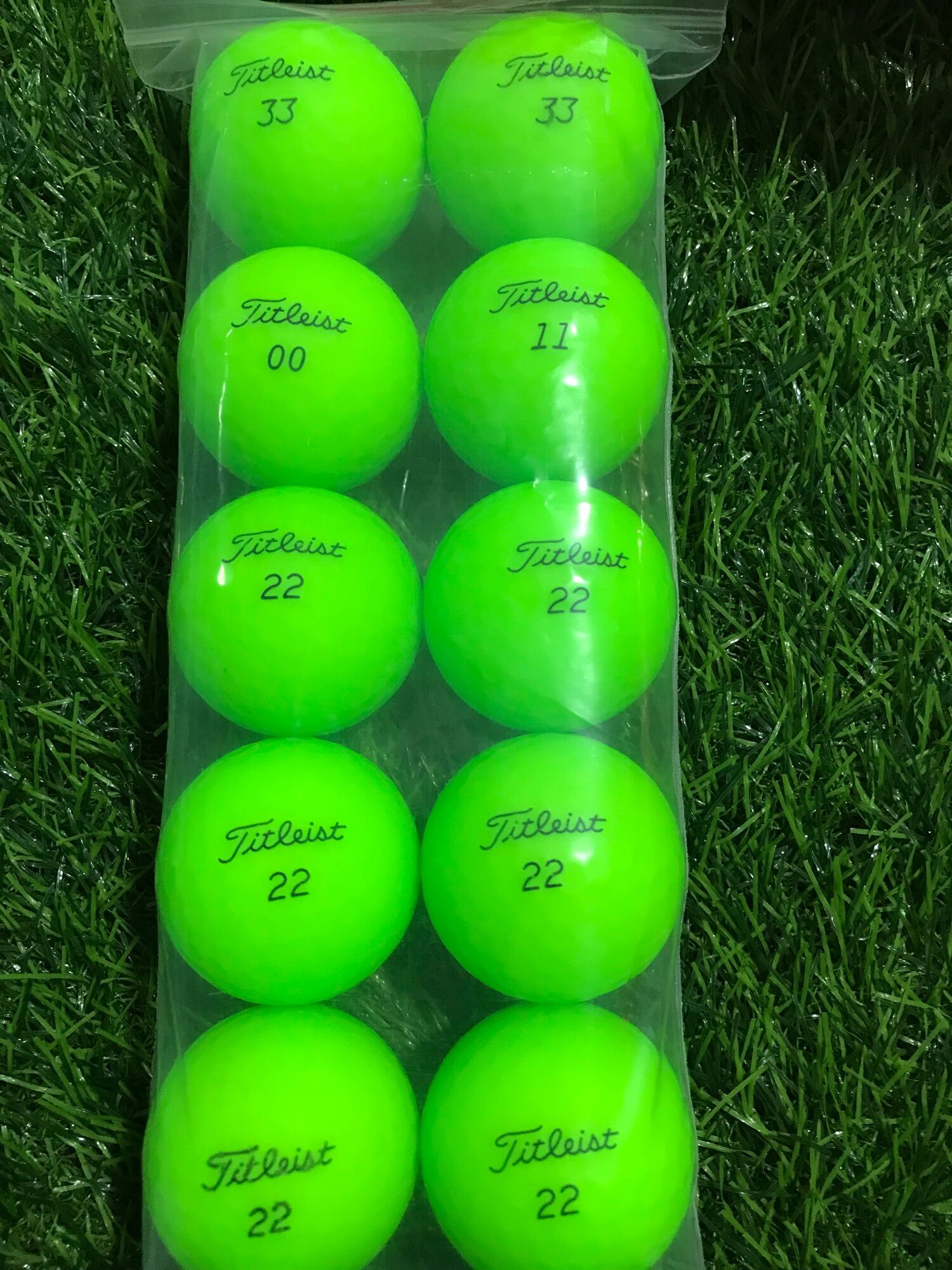 Titleist màu (gói 10 quả)