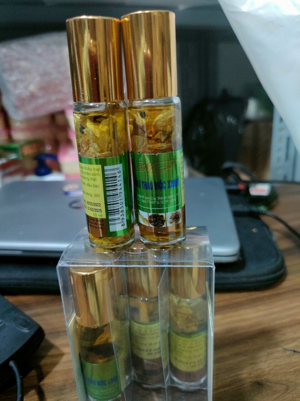Dầu Lăn Sâm Thảo Mộc _8ml