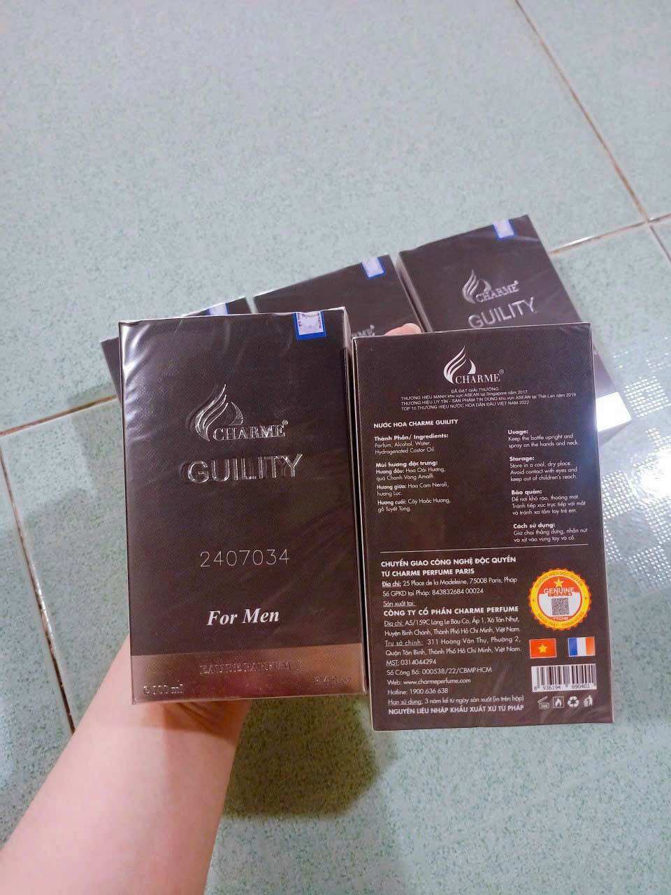 NƯỚC HOA CHARME GUILITY