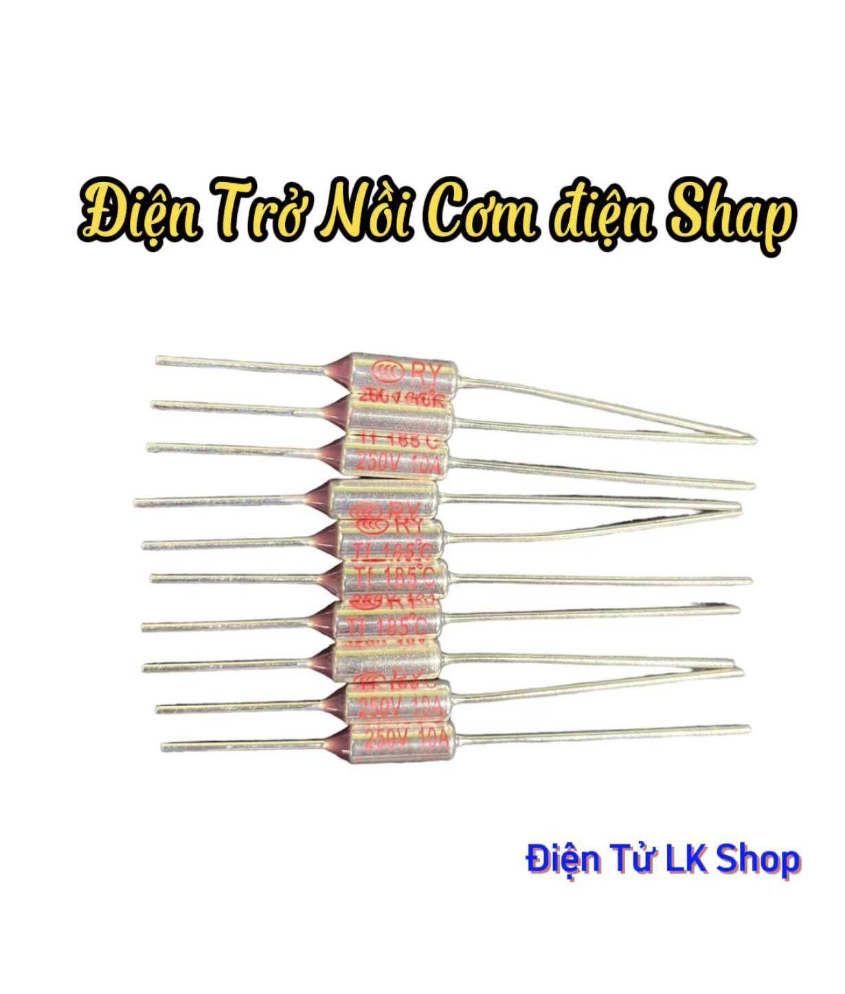 Điện trở nhiệt nồi cơm điện shap 185 độ - 10a - điện tử lk shop