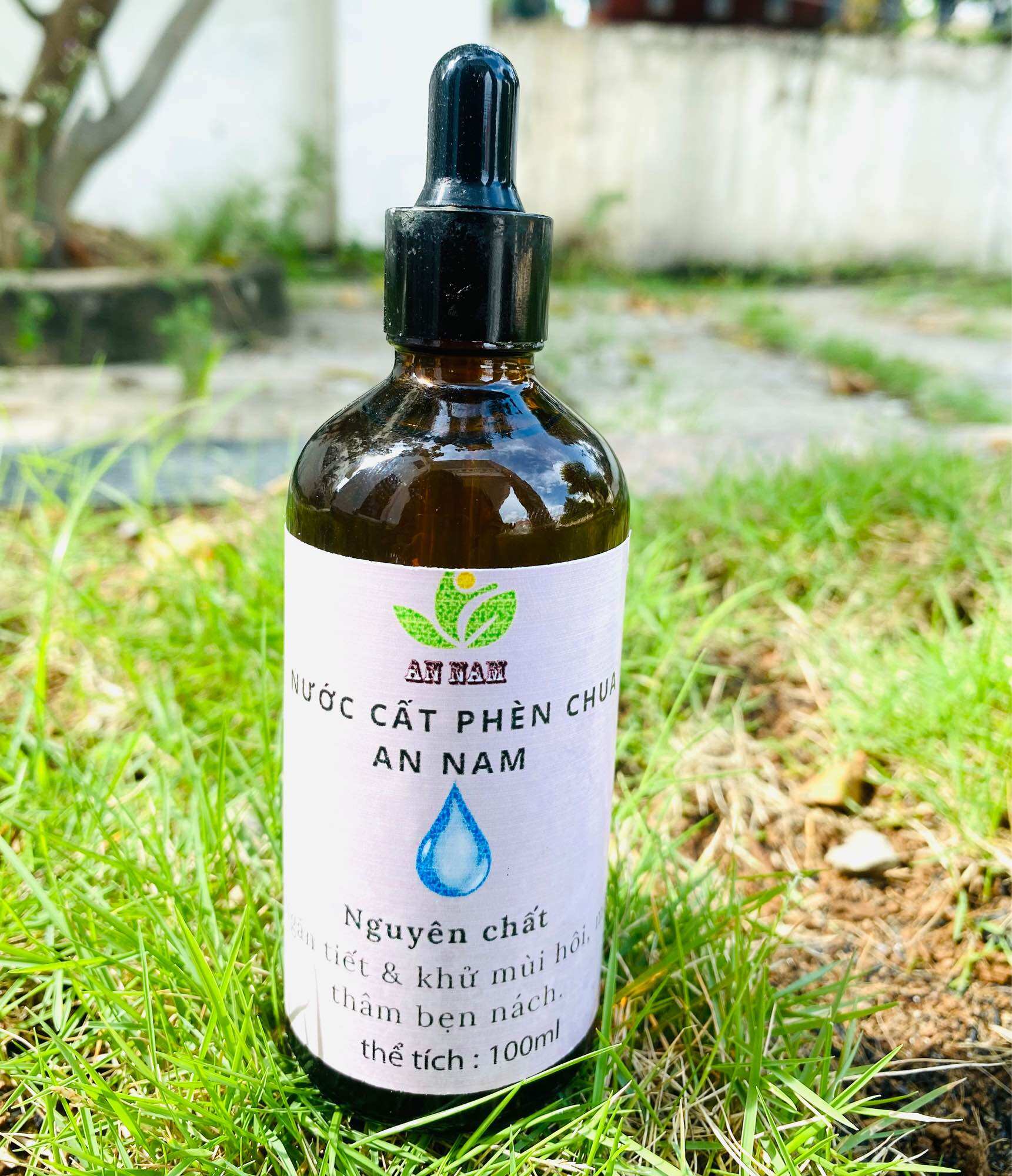 Khử mùi hôi nách _ Nước Cất Phèn chua