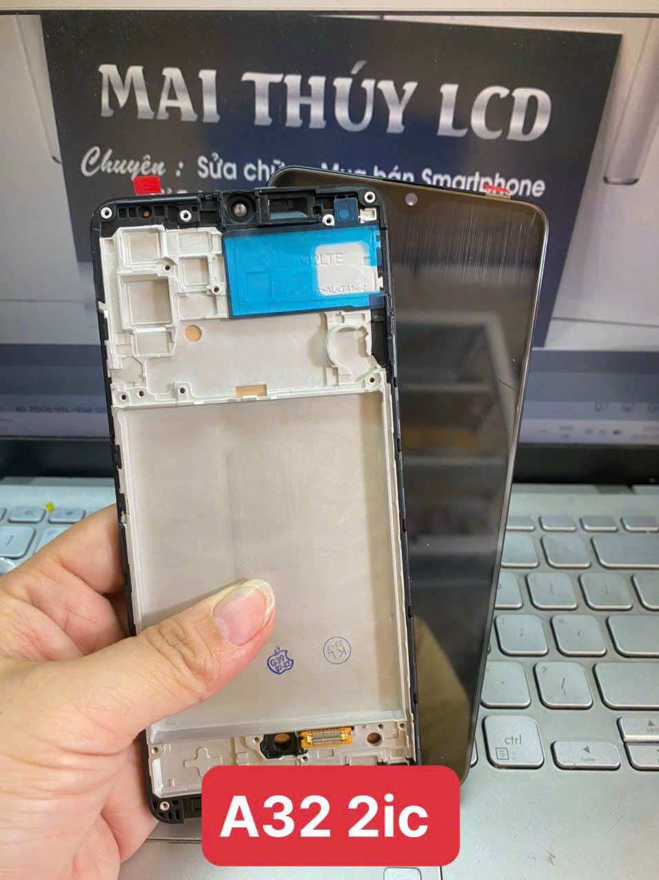 Màn hình samsung a32 2ic khung