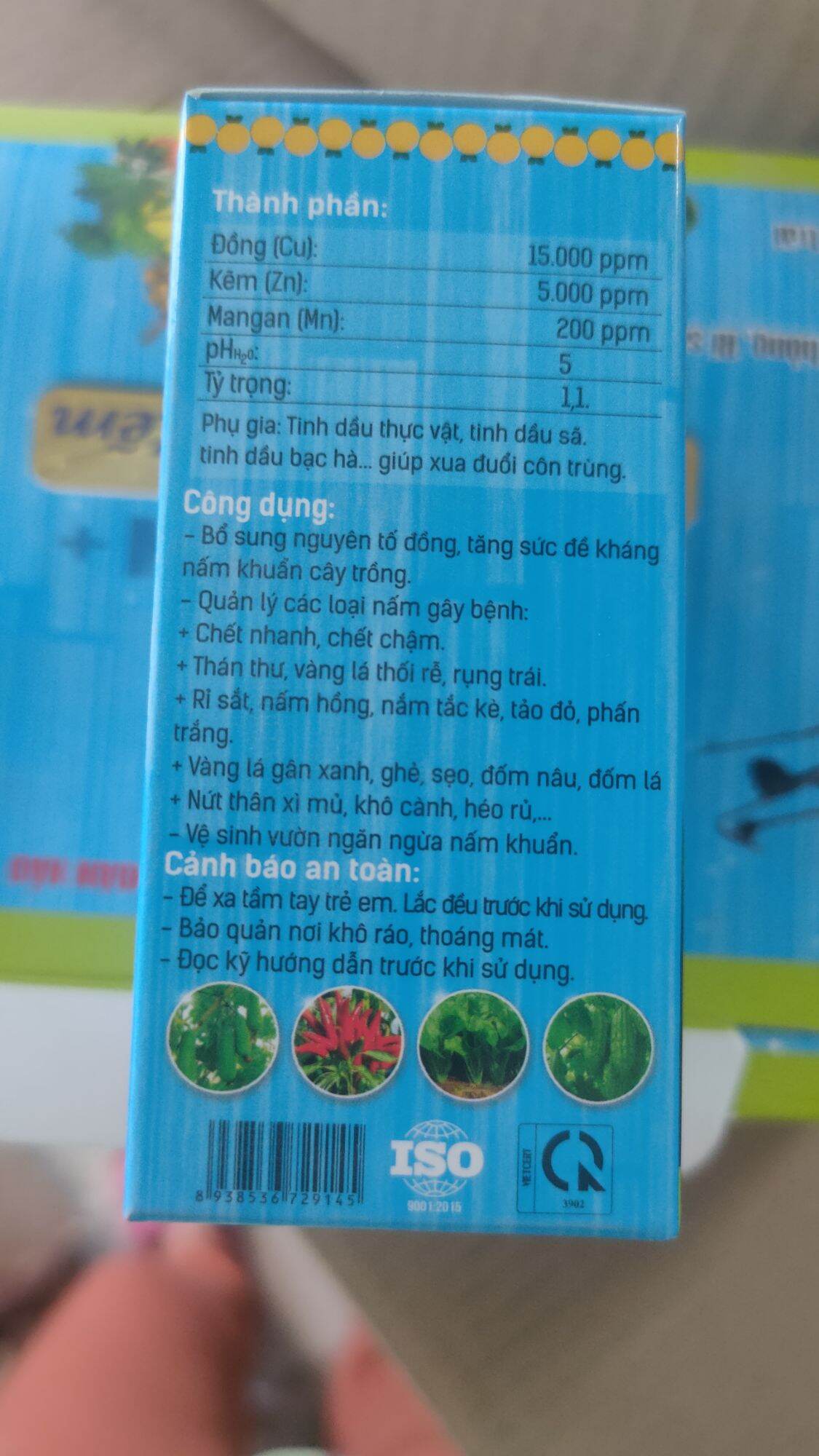 Phân Bón Sinh Học THD - NANO Đồng