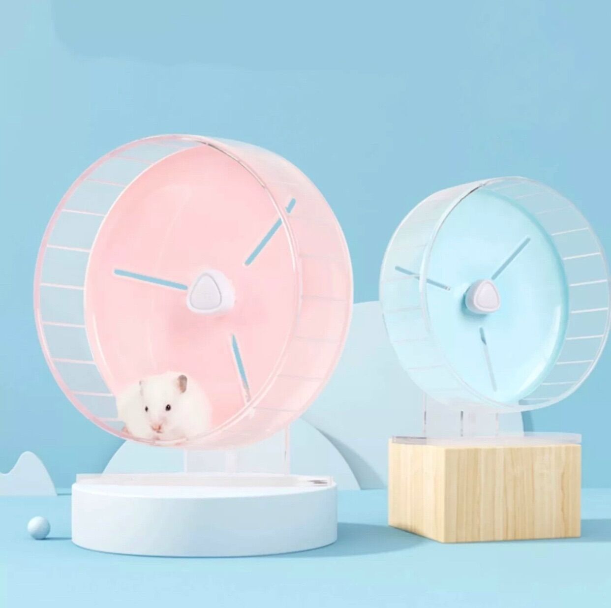 [SIÊU PHẨM] 🔥 Wheel Bucatstate 21cm Chống Ồn cho Hamster [HÀNG CHÍNH HÃNG]