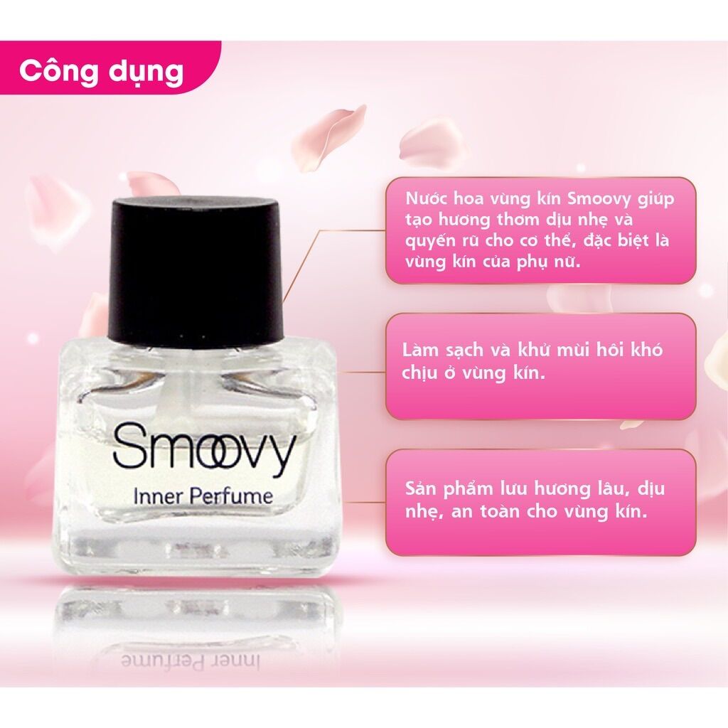Nước hoa vùng kín Smoovy