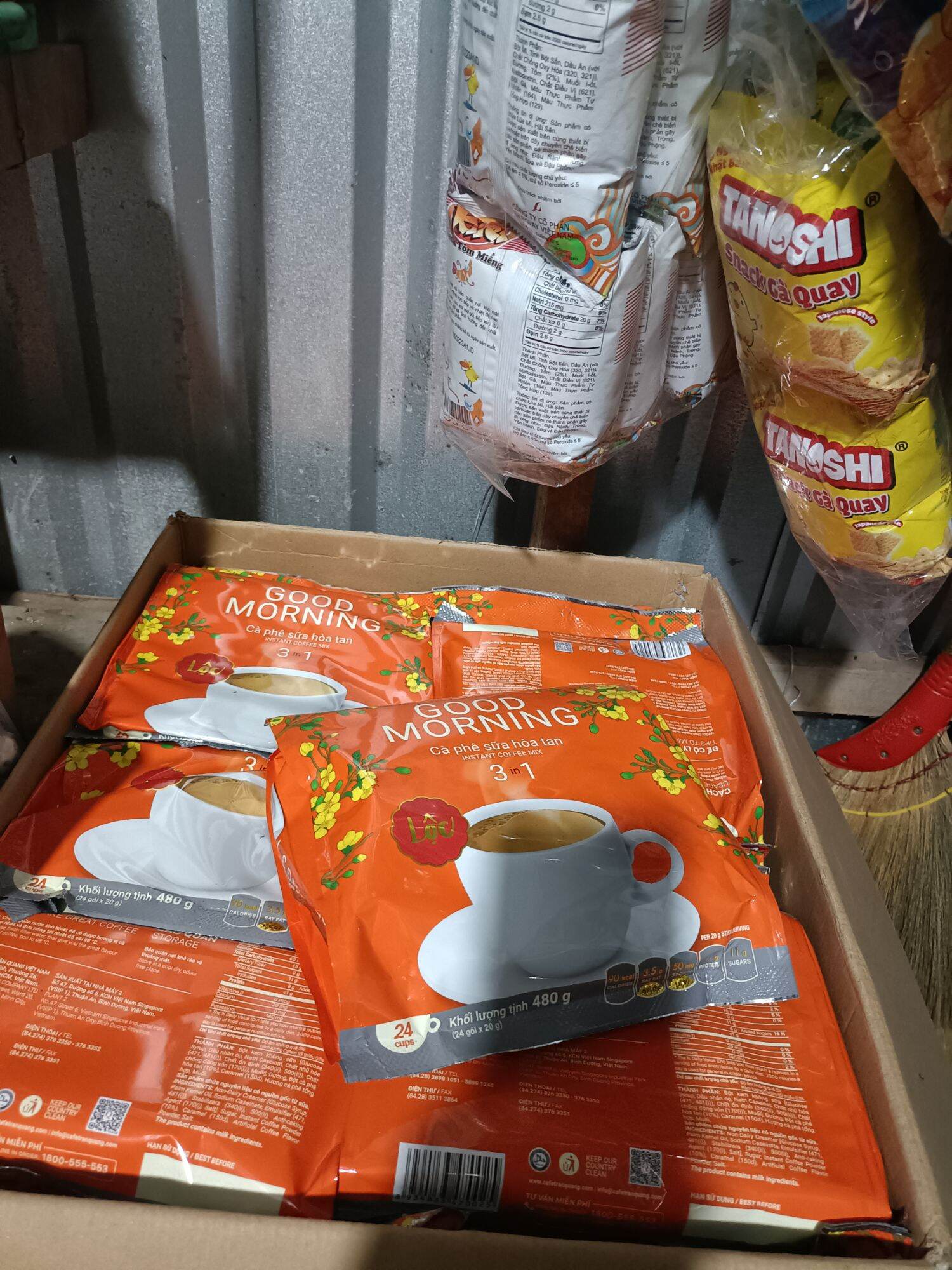 Combo 3 gói cà phê sữa trần quang