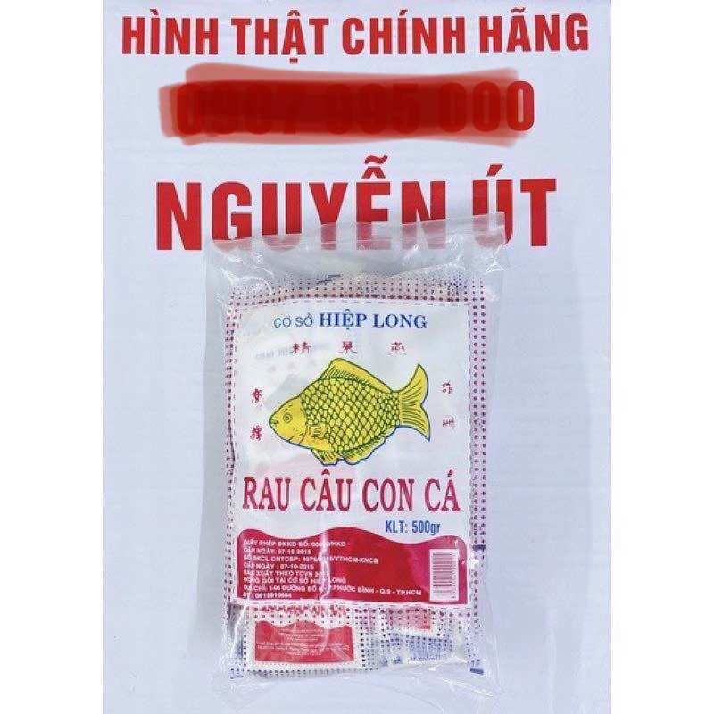Rau câu con cá giòn hiệp long lốc 20 gói x 25g
