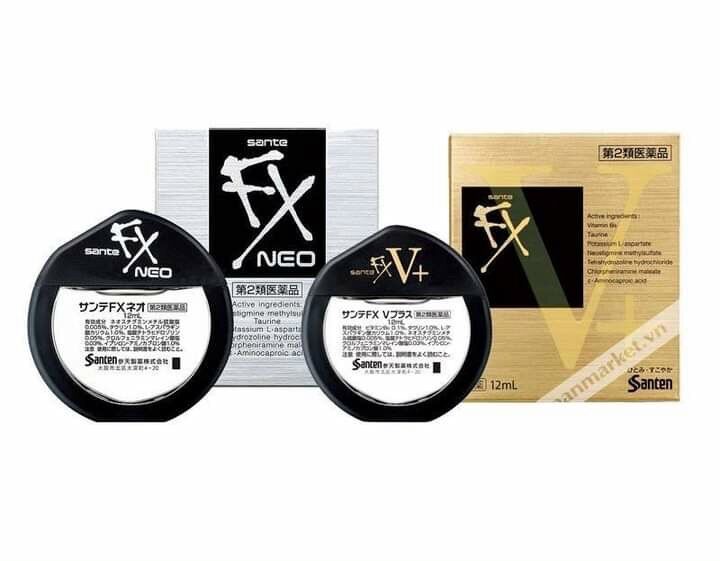 Nước nhỏ mắt sante fx neo nhật bản 12ml