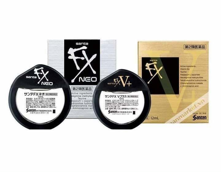 Nước nhỏ mắt Sante FX Neo Nhật Bản 12ml