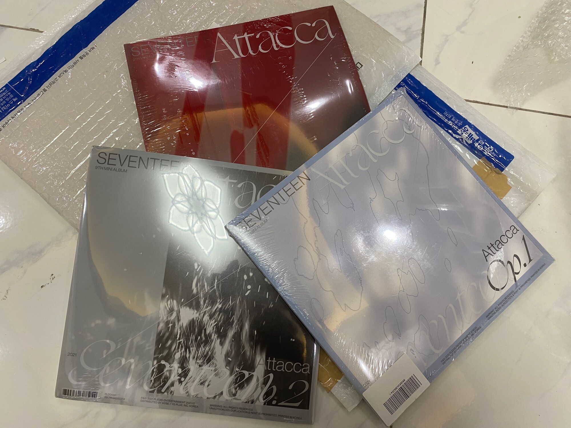 Album attacca seventeen