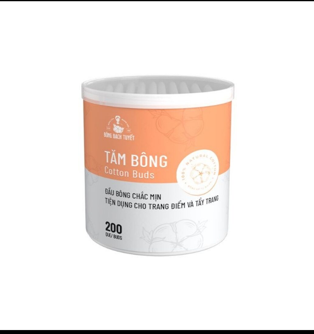 Tăm bông ráy tay 200que