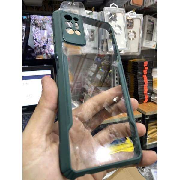 Ốp lưng Tecno Pova 2 dẻo viềng lưng nhựa nhám