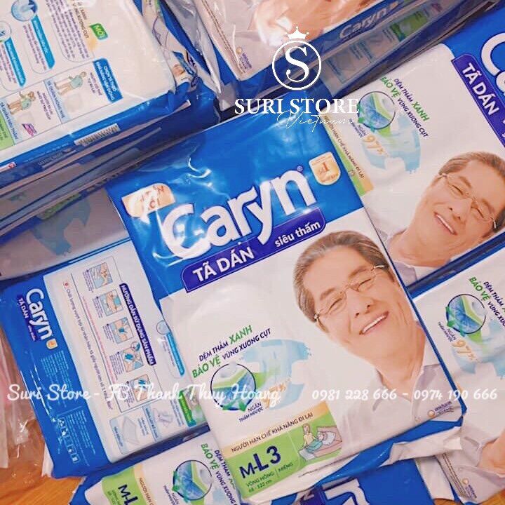 Bỉm cho mẹ Caryn 10 miếng