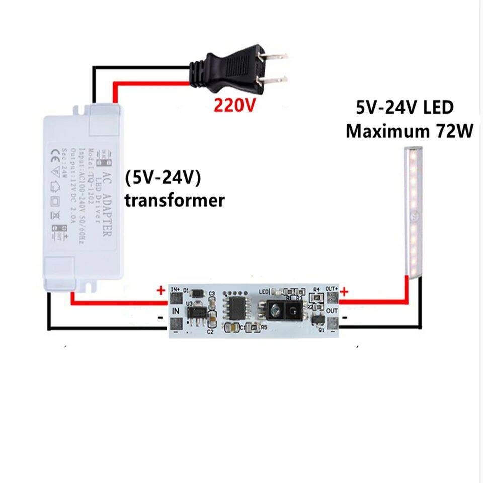 Module công tắc vẫy tay 5V-24V cho đèn tủ bếp