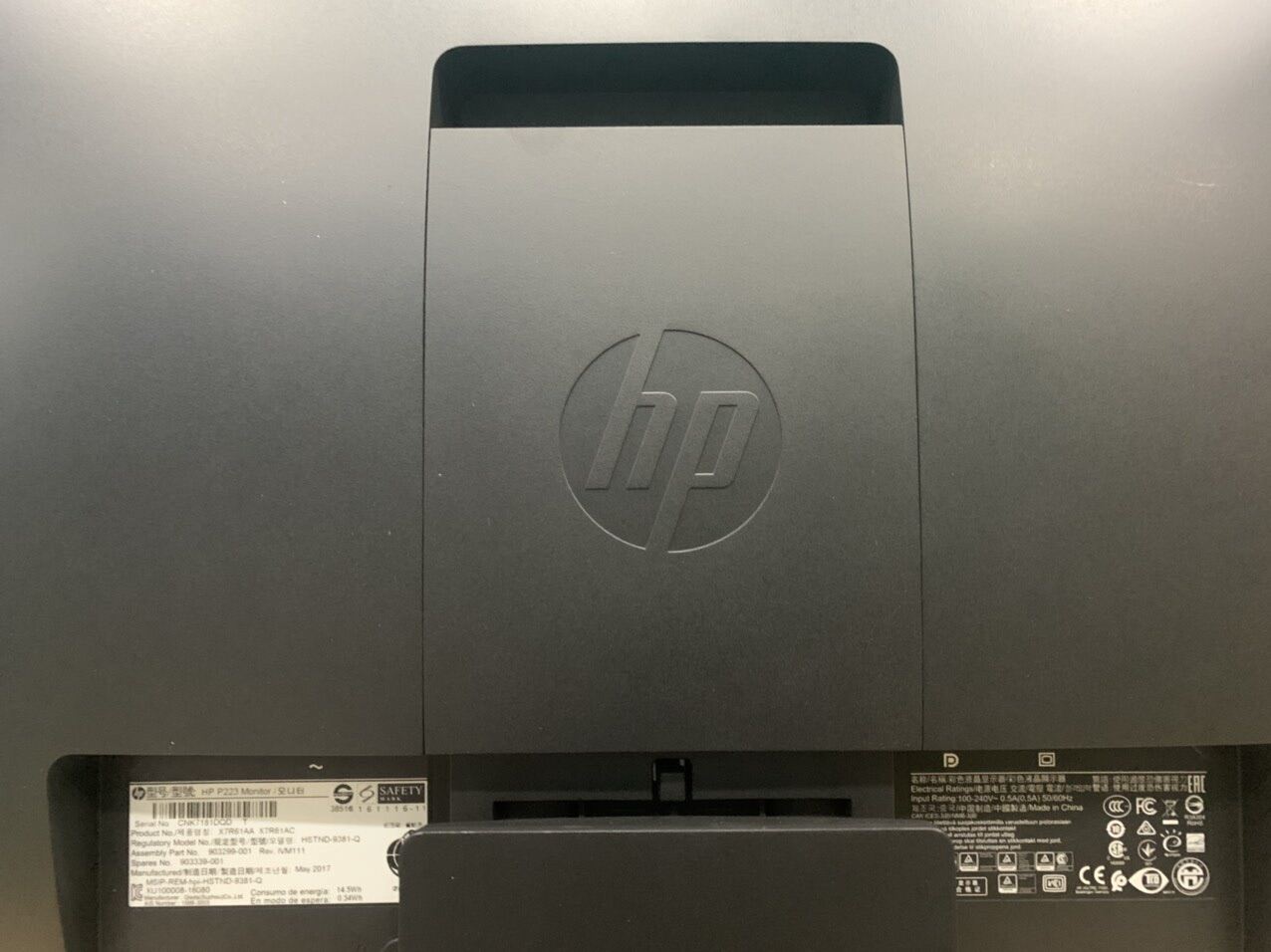 Màn Hình Vi Tính HP P223 21.5” Chuyên đồ hoạ fullbox Bh 24 Tháng