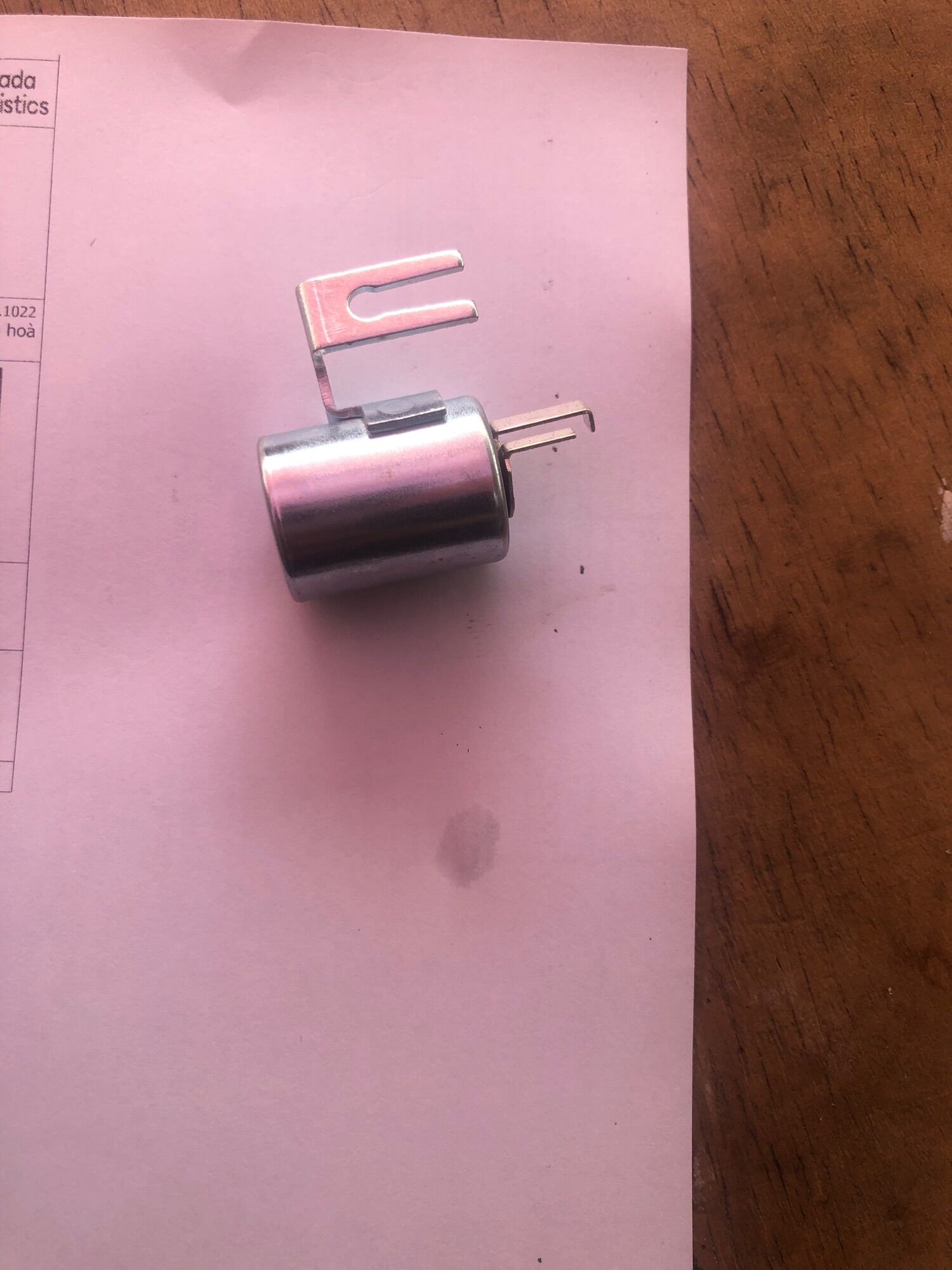 bộ vít lửa (má vít) + tụ điện (con chuột) cho xe honda 67 + cub đi mâm điện vít lửa