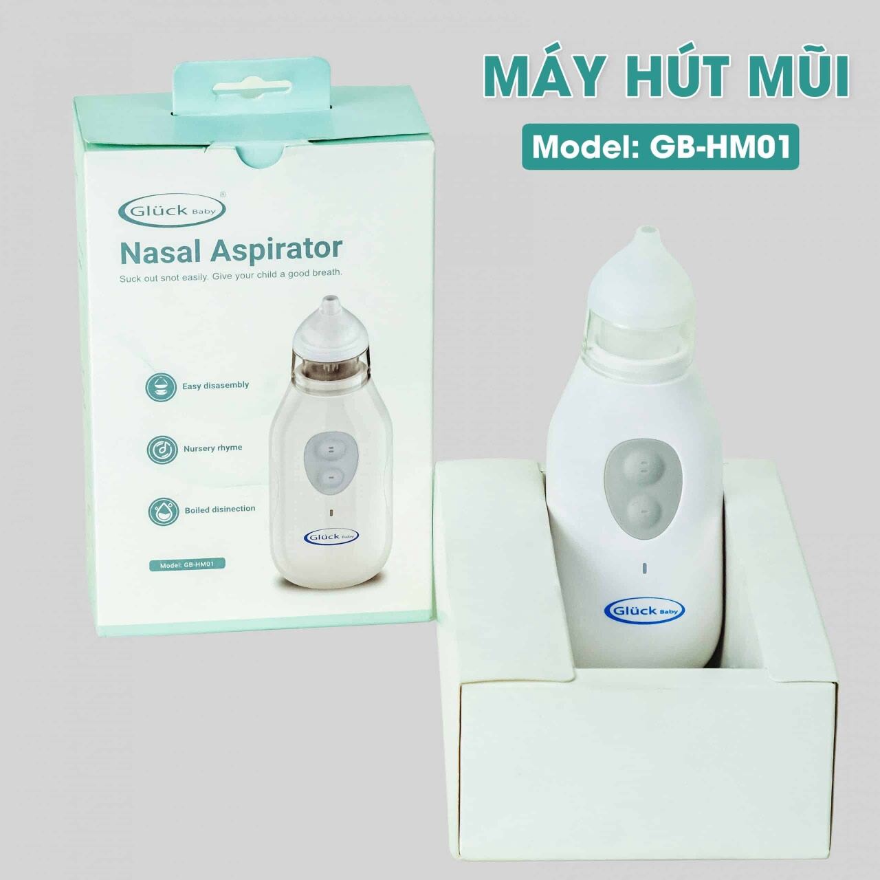 Máy hút mũi cho bé - gluck baby