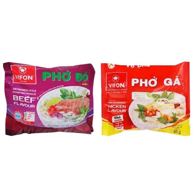 Phở bò/phở gò vifon gói 65g