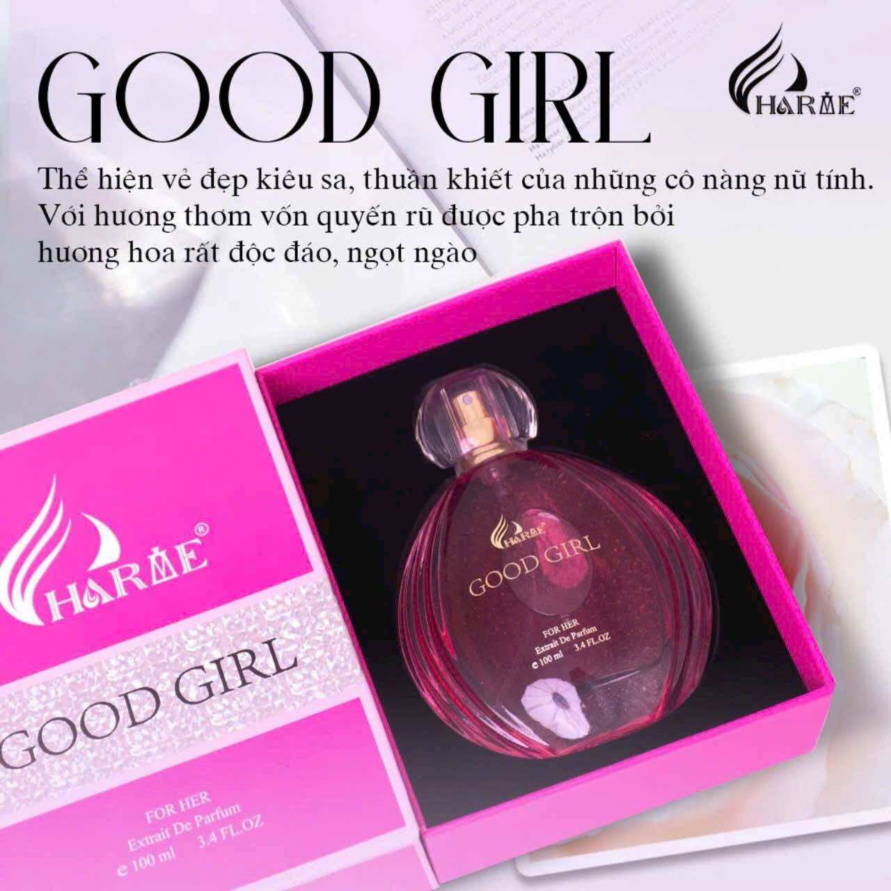 Nước hoa good girl 100ml charme mẫu mới năm 2024( NGUYÊN )
