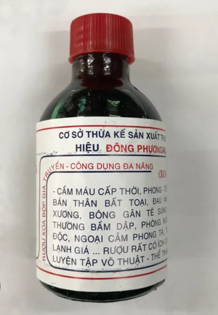 CHAI XOA BÓP GIA TRUYỀN ĐÔNG PHƯƠNG -Chai 100ml