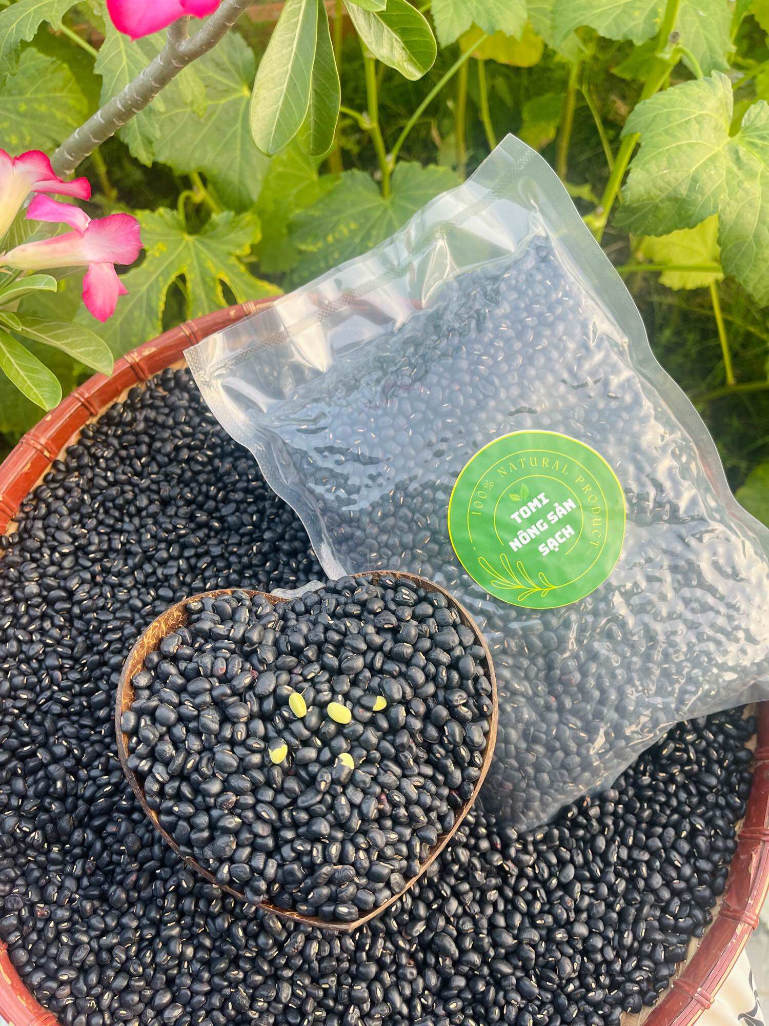 500G Đậu đen xanh lòng vườn miền tây