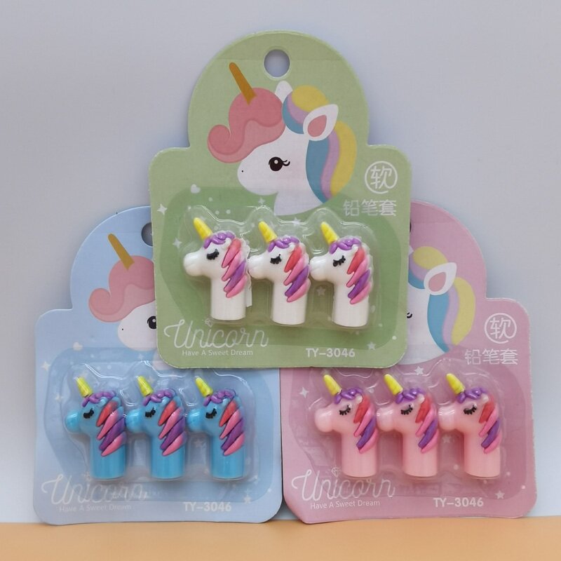 Nắp đậy bút chì animals (vỉ 3 cái)