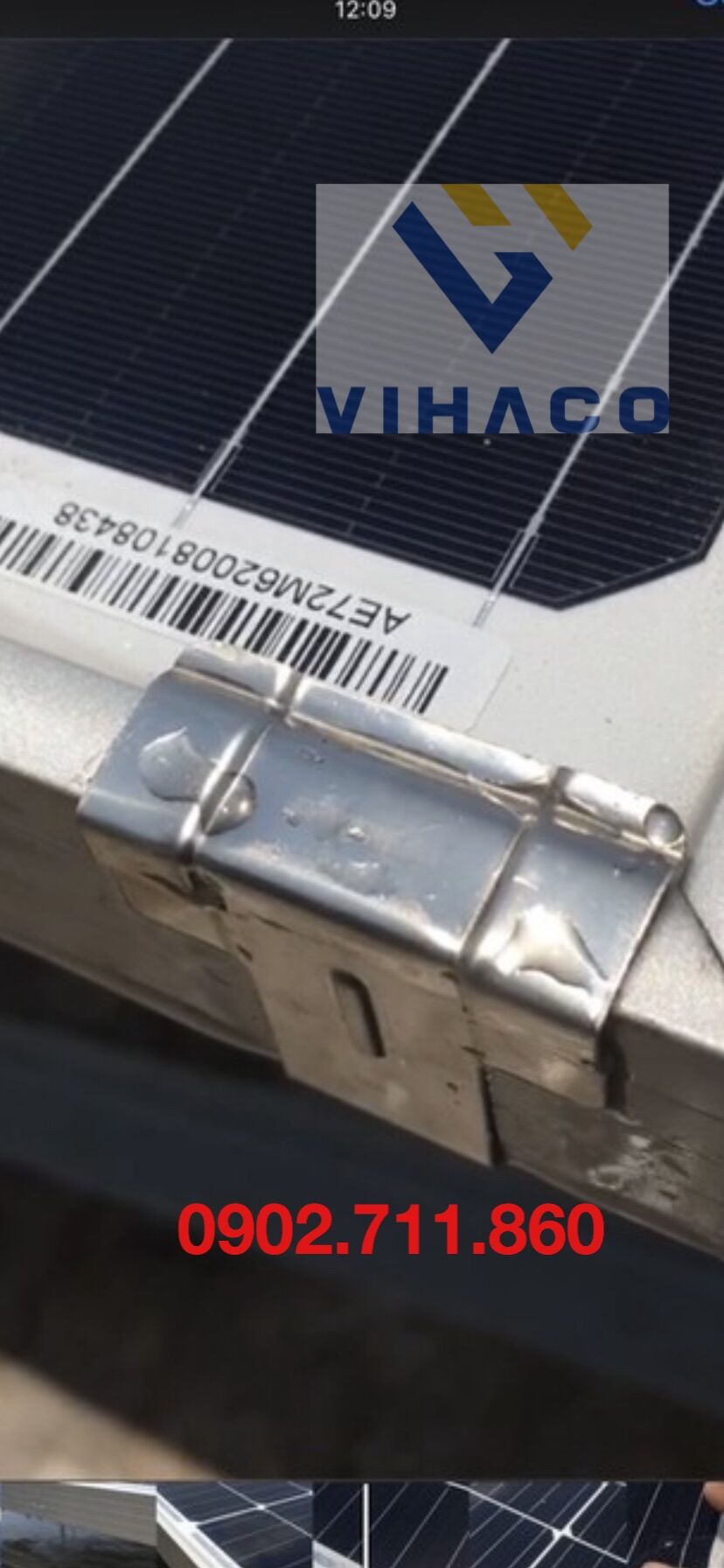 KẸP THOÁT NƯỚC Solar 30 35 40 mm VH-KTN