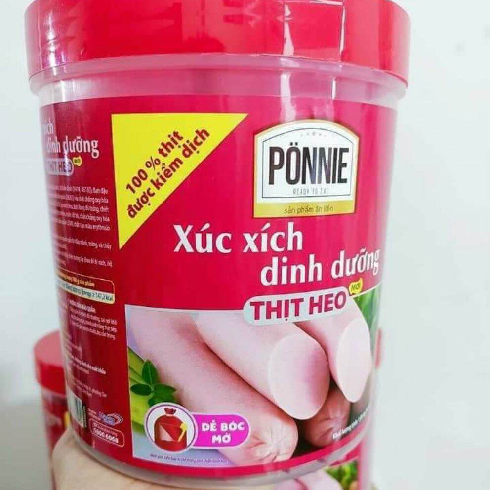 Xúc xích PONNIE hộp 50 cây
