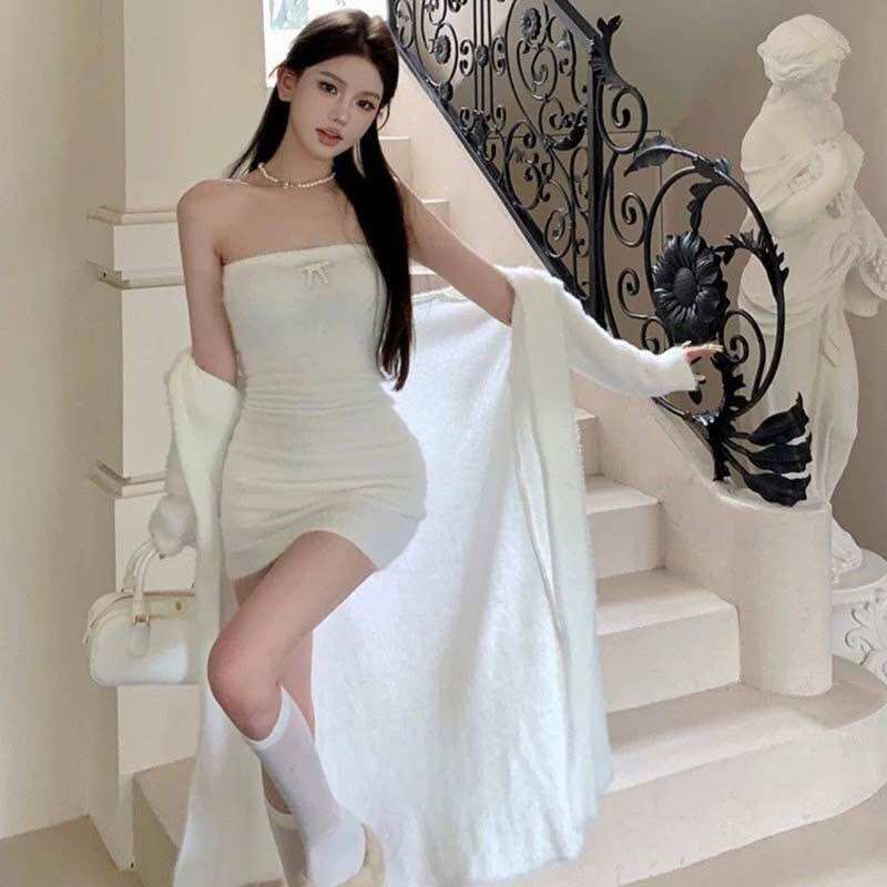 ĐẦM ỐNG LÔNG KÈM TAG ĐƠ