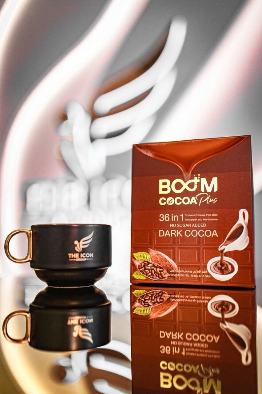 Boom Cocoa Plus ca cao nguyên chất