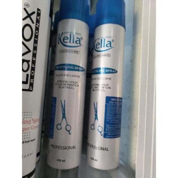 Gôm xịt tóc Kella 420ml