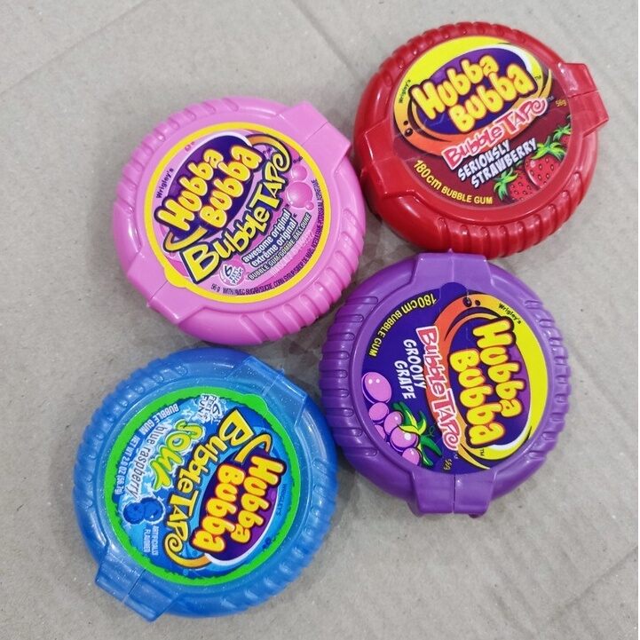 Set 4 hộp hubba mê hi cô hộp 56g